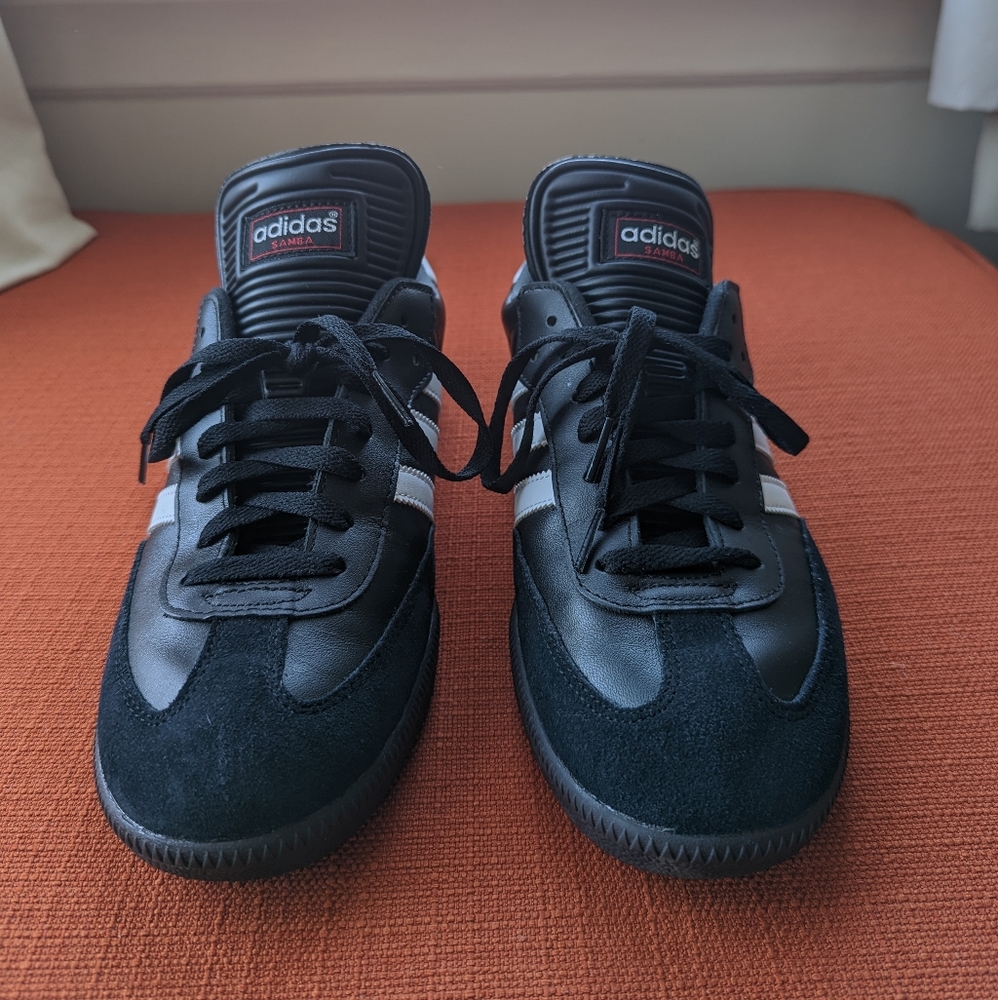 Adidas, Samba Classic 10.5 Mens, Core Black, Soccer Shoe